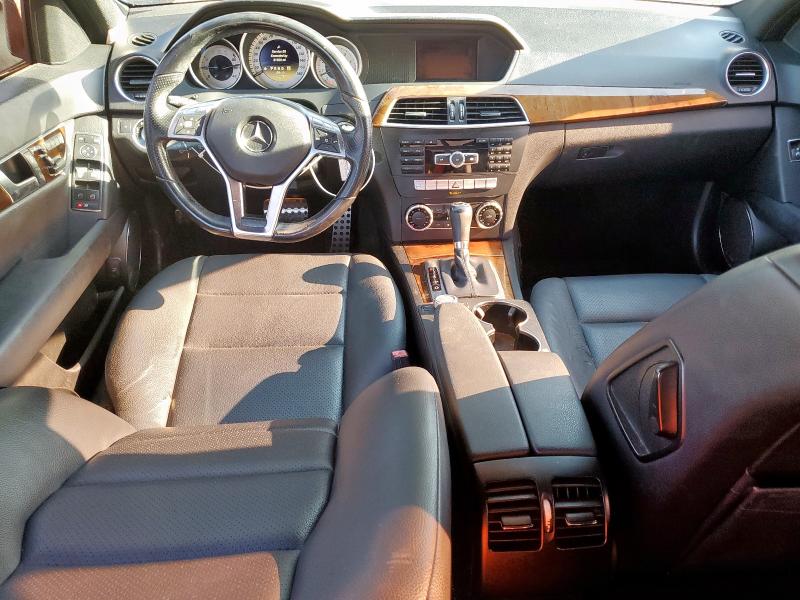 WDDGF8BB7CR213351 - 2012 MERCEDES-BENZ C 300 4MATIC BLACK photo 8