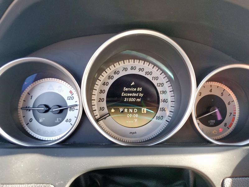 WDDGF8BB7CR213351 - 2012 MERCEDES-BENZ C 300 4MATIC BLACK photo 9