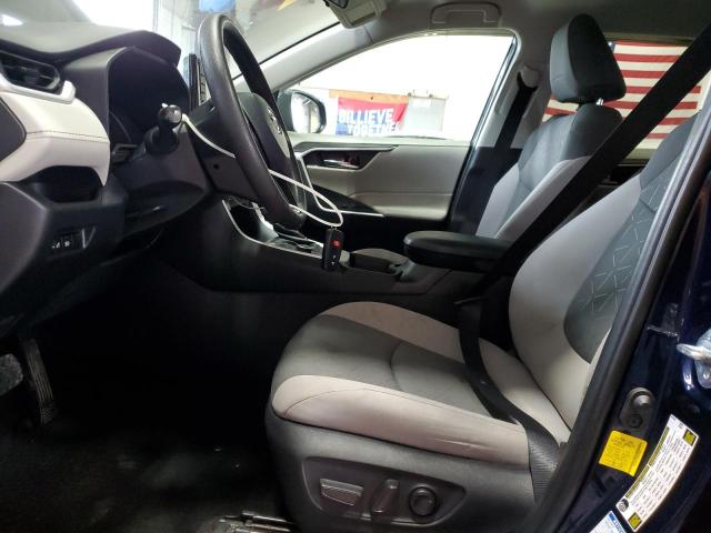 4T3RWRFV4MU025420 - 2021 TOYOTA RAV4 XLE 蓝色 照片 7