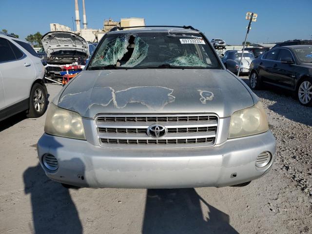 JTEGD21A130061735 - 2003 TOYOTA HIGHLANDER SILVER photo 5