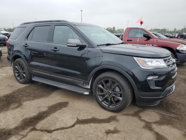 1FM5K8DH8JGA87827 - 2018 FORD EXPLORER XLT BLACK photo 4