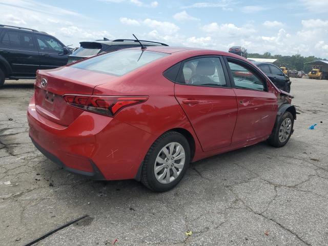 3KPC24A6XLE094031 - 2020 HYUNDAI ACCENT SE RED photo 3