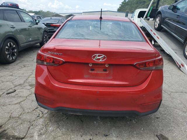 3KPC24A6XLE094031 - 2020 HYUNDAI ACCENT SE RED photo 6