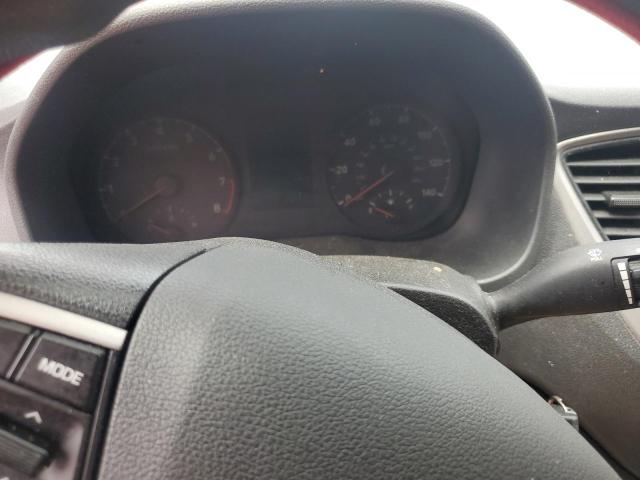 3KPC24A6XLE094031 - 2020 HYUNDAI ACCENT SE RED photo 9