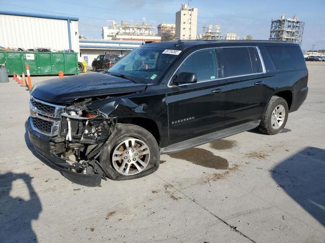 1GNSCHKCXGR362484 - 2016 CHEVROLET SUBURBAN C1500 LT BLACK photo 1