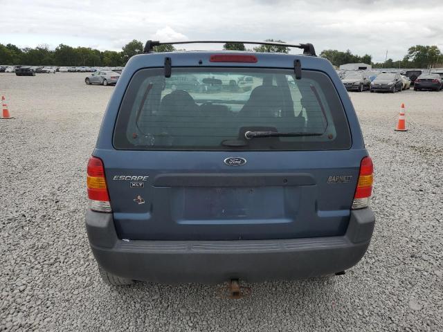 1FMYU04131KF70022 - 2001 FORD ESCAPE XLT BLUE photo 6