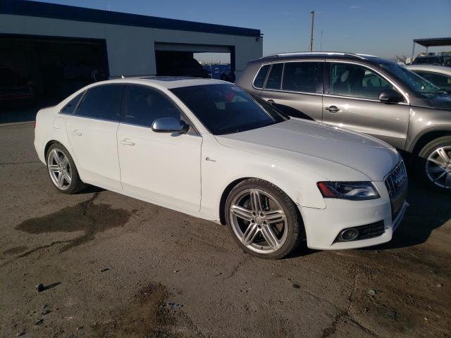 WAUBGAFL9BA161534 - 2011 AUDI S4 PREMIUM PLUS WHITE photo 4