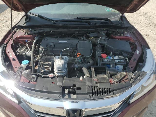 1HGCR2F92GA060291 - 2016 HONDA ACCORD EXL RED photo 11