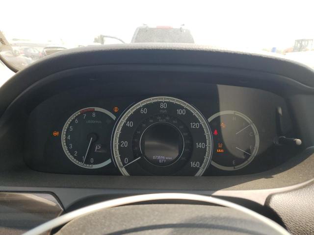 1HGCR2F92GA060291 - 2016 HONDA ACCORD EXL RED photo 9