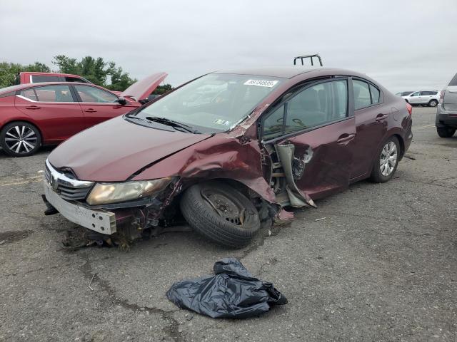 2012 HONDA CIVIC LX, 