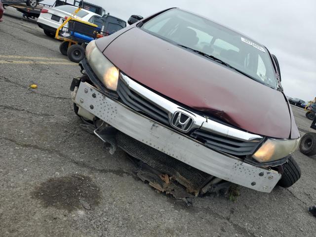 19XFB2F50CE373702 - 2012 HONDA CIVIC LX MAROON photo 5