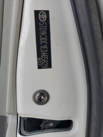 5TDYK3DC1ES465829 - 2014 TOYOTA SIENNA XLE 白色 照片 13