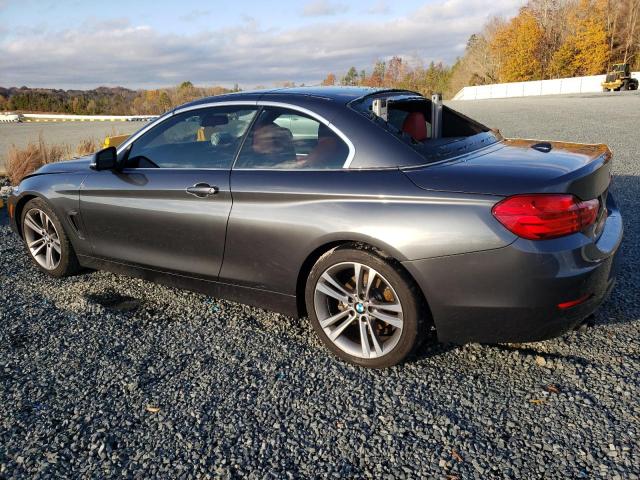 WBA3V7C56G5A25299 - 2016 BMW 428 I SULEV GRAY photo 2