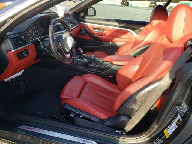 WBA3V7C56G5A25299 - 2016 BMW 428 I SULEV GRAY photo 7