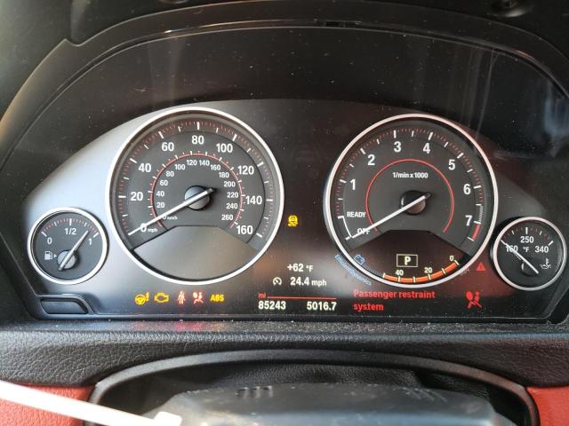 WBA3V7C56G5A25299 - 2016 BMW 428 I SULEV GRAY photo 9