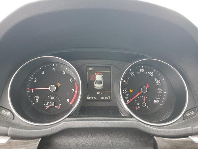 1VWBA7A30JC016655 - 2018 VOLKSWAGEN PASSAT SE Srebrny zdjęcie 9