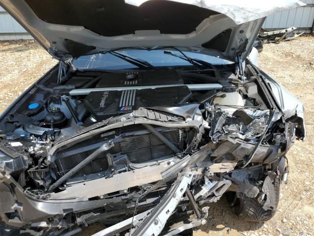 5YM13EC01N9K97245 - 2022 BMW X3 M GRAY photo 12