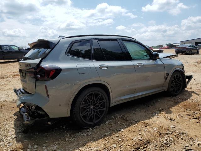5YM13EC01N9K97245 - 2022 BMW X3 M GRAY photo 3