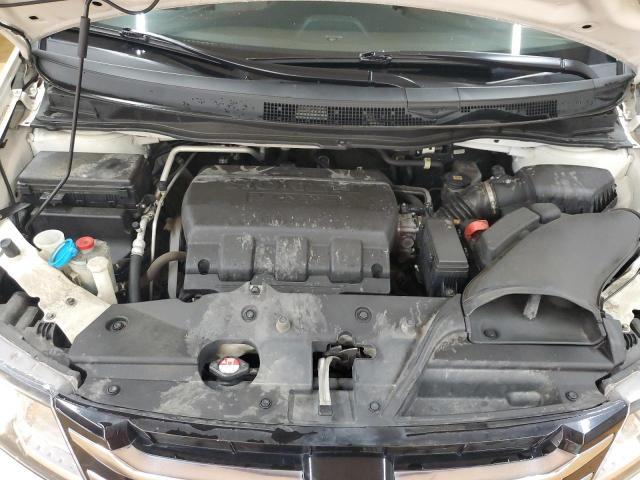 5FNRL5H63EB134501 - 2014 HONDA ODYSSEY EXL WHITE photo 12