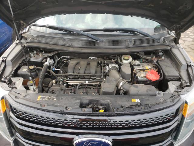 1FM5K8AR6DGA26641 - 2013 FORD EXPLORER POLICE INTERCEPTOR رمادي صورة 12