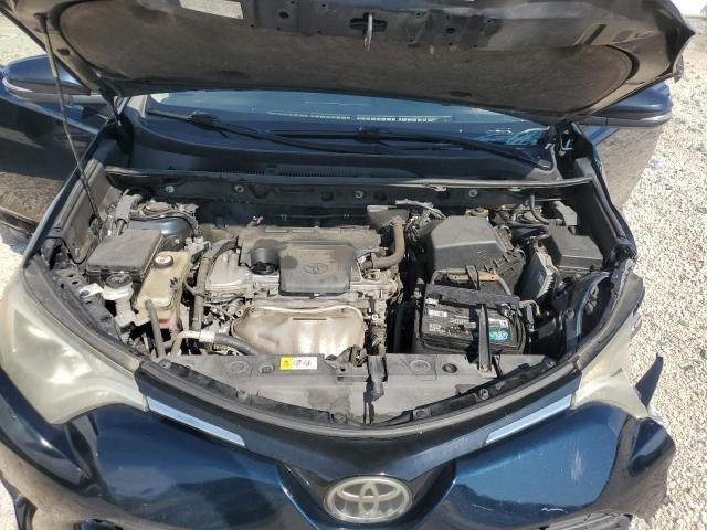 JTMWFREV4HD093644 - 2017 TOYOTA RAV4 XLE ლურჯი ფოტო 12