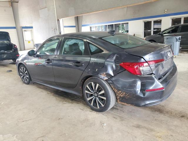 2HGFE1F7XNH329718 - 2022 HONDA CIVIC EX CHARCOAL photo 2