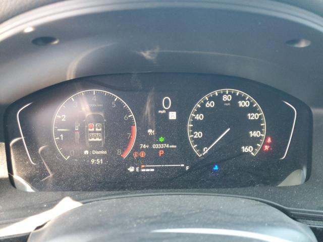 2HGFE1F7XNH329718 - 2022 HONDA CIVIC EX CHARCOAL photo 9