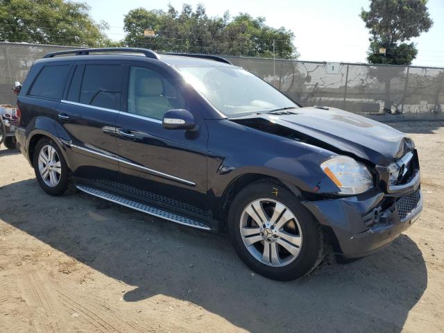 4JGBF71E87A216043 - 2007 MERCEDES-BENZ GL 450 4MATIC BLUE photo 4