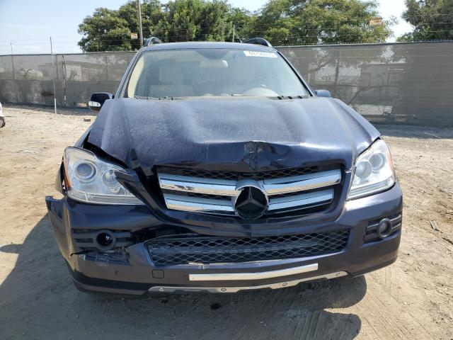 4JGBF71E87A216043 - 2007 MERCEDES-BENZ GL 450 4MATIC BLUE photo 5
