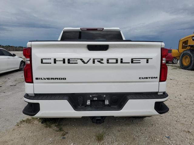 3GCPWBEK2MG324684 - 2021 CHEVROLET SILVERADO C1500 CUSTOM WHITE photo 6