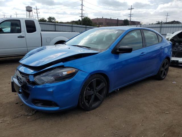 1C3CDFBB3FD266623 - 2015 DODGE DART SXT BLUE photo 1