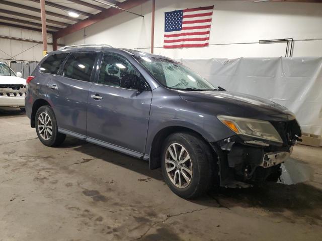 5N1AR2MM2DC674833 - 2013 NISSAN PATHFINDER S رمادي صورة 4