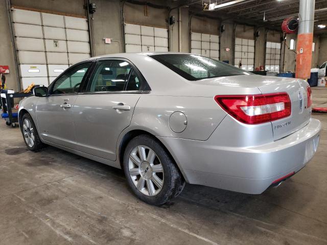 3LNHM26T37R624398 - 2007 LINCOLN MKZ SILVER photo 2