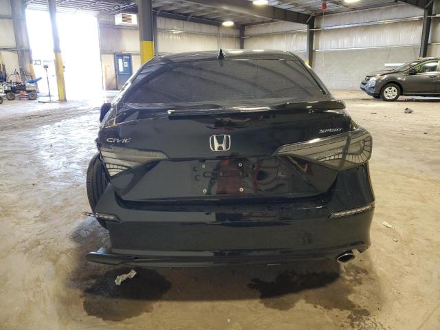 2HGFE2F52SH520694 - 2025 HONDA CIVIC SPORT BLACK photo 6