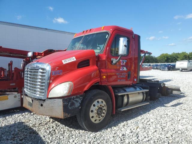 3AKJGBDVXESBY6704 - 2014 FREIGHTLINER CASCADIA 1 RED photo 2