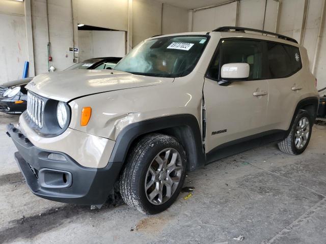 ZACCJABT8GPC52350 - 2016 JEEP RENEGADE LATITUDE TAN photo 1