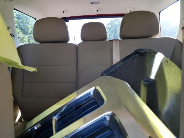 1FMCU0D70AKB11903 - 2010 FORD ESCAPE XLT წითელი ფოტო 10