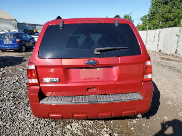 1FMCU0D70AKB11903 - 2010 FORD ESCAPE XLT წითელი ფოტო 6
