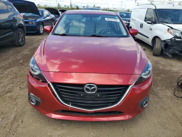 JM1BM1M32F1221769 - 2015 MAZDA 3 GRAND TOURING RED photo 5
