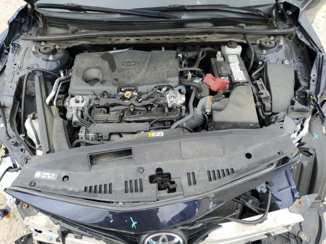 4T1C11AK3MU524334 - 2021 TOYOTA CAMRY LE BLUE photo 11