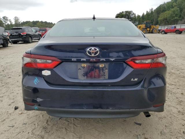 4T1C11AK3MU524334 - 2021 TOYOTA CAMRY LE BLUE photo 6