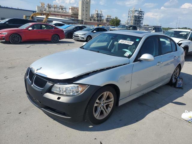 WBAVA37508NL54439 - 2008 BMW 3 SERIES I SILVER photo 1