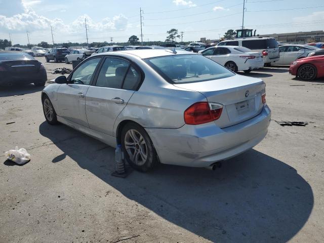 WBAVA37508NL54439 - 2008 BMW 3 SERIES I SILVER photo 2