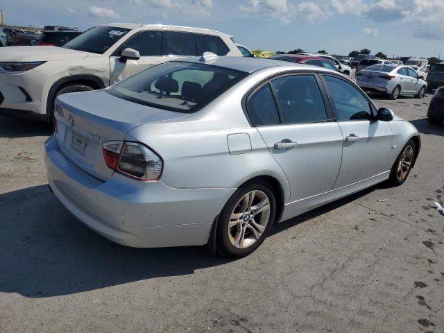 WBAVA37508NL54439 - 2008 BMW 3 SERIES I SILVER photo 3