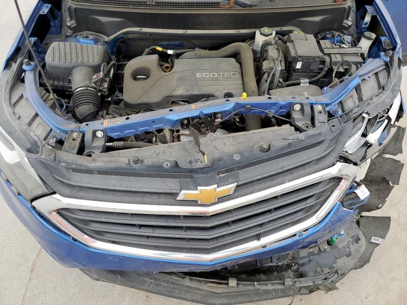 3GNAXHEV9KS587465 - 2019 CHEVROLET EQUINOX LS ლურჯი ფოტო 11