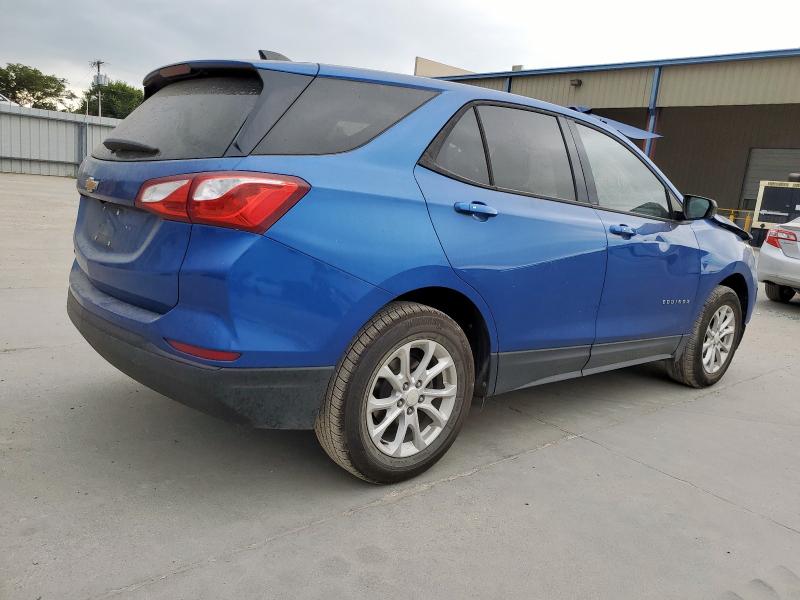 3GNAXHEV9KS587465 - 2019 CHEVROLET EQUINOX LS ლურჯი ფოტო 3