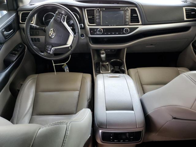 5TDKZRFH2KS562658 - 2019 TOYOTA HIGHLANDER SE GRAY photo 8