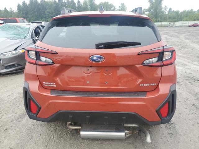 JF2GUADC4RH858844 - 2024 SUBARU CROSSTREK PREMIUM ნარინჯისფერი ფოტო 6