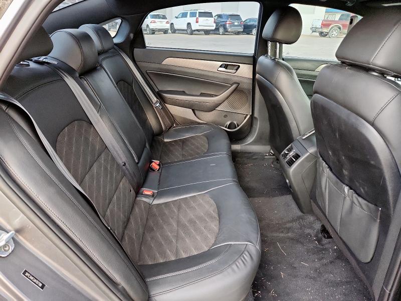 5NPE34AF2JH707788 - 2018 HYUNDAI SONATA SPORT Сұр фото 10