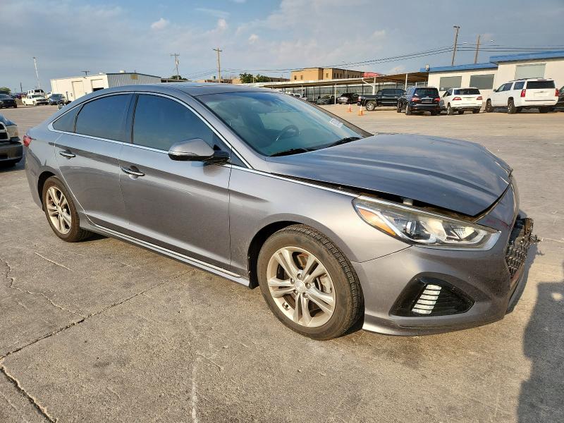 5NPE34AF2JH707788 - 2018 HYUNDAI SONATA SPORT Сұр фото 4